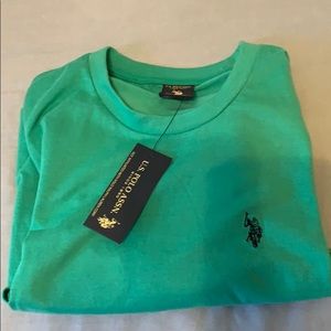 Green U.S. Polo short sleeve shirt